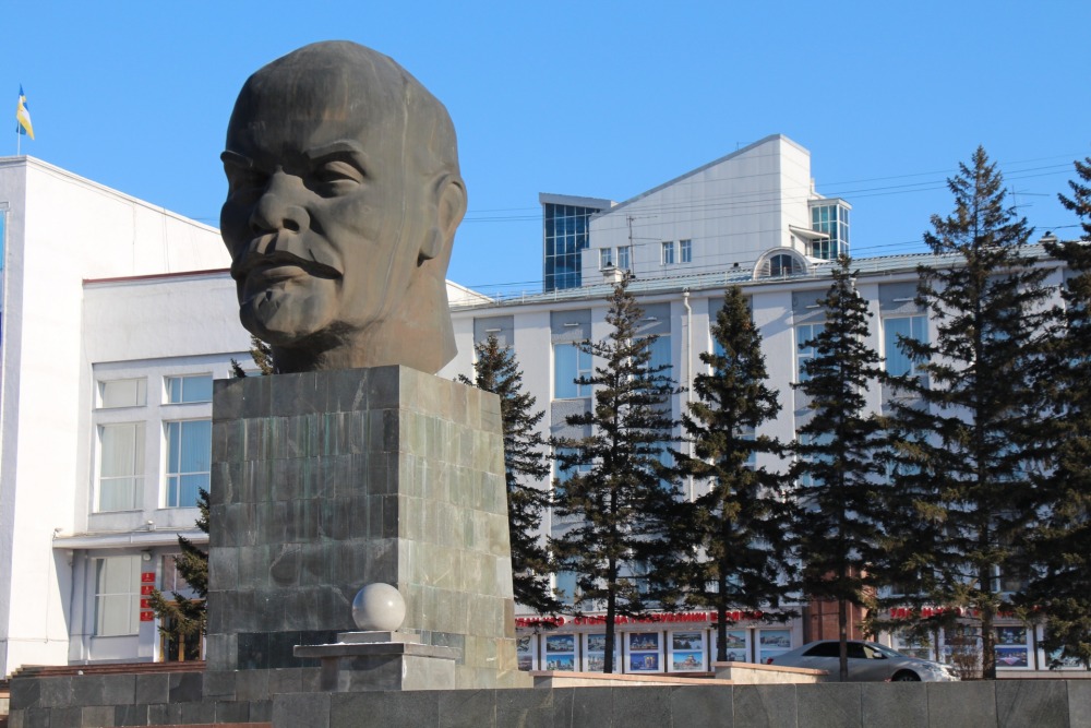 Памятник Ленину в Улан-Удэ
